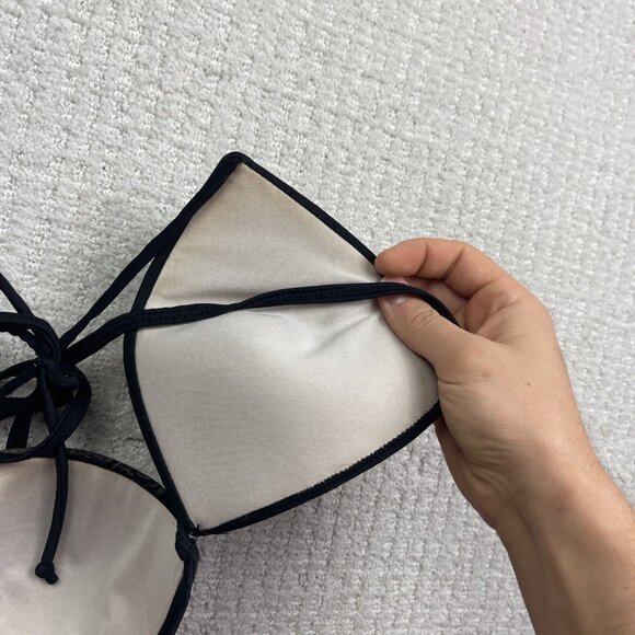 Y2K Sons Of Anarchy Women’s Skull Reaper Biker Bikini Set Sz L Black Goth Emo - Picture 7 of 14